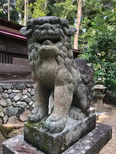 咸古神社の狛犬