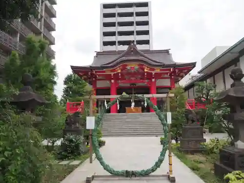 成子天神社の本殿・本堂