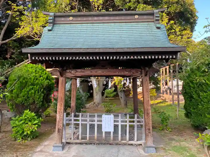 常陸第三宮 吉田神社の手水舎