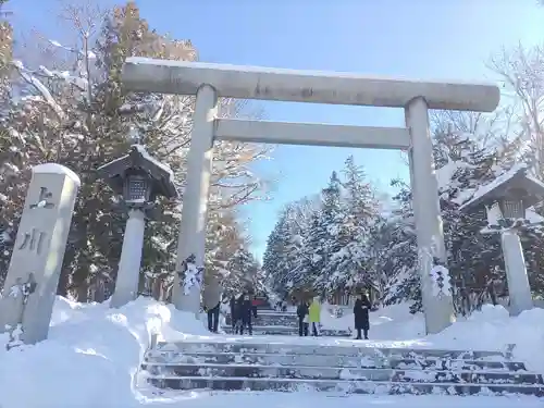 上川神社の鳥居