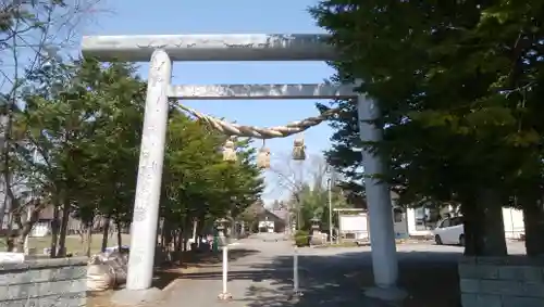 鹿追神社の鳥居