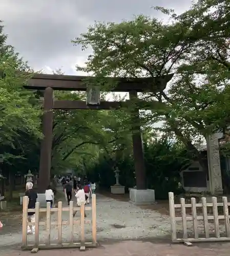 冨士御室浅間神社の鳥居