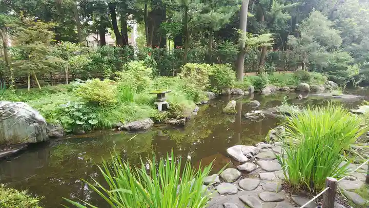 和樂備神社の庭園