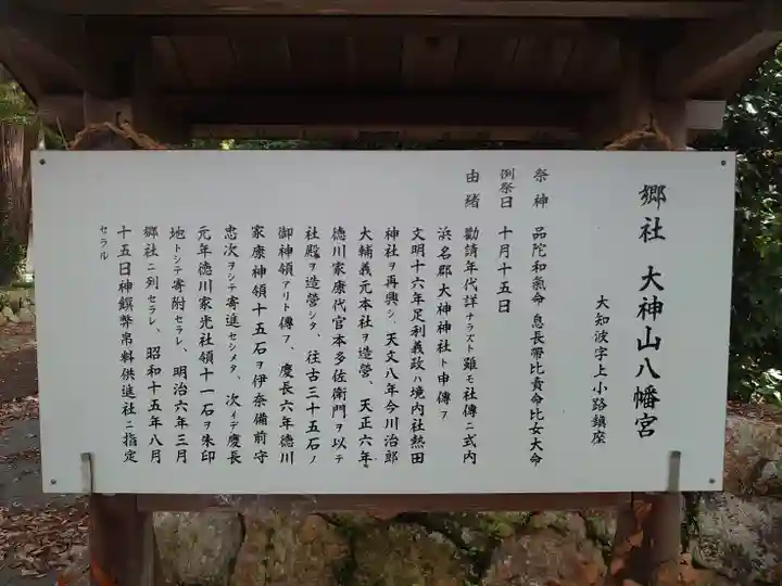 大神山八幡宮の歴史