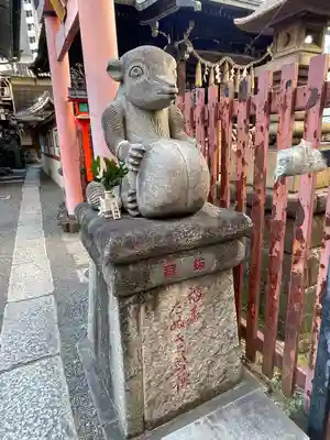 柳森神社の像