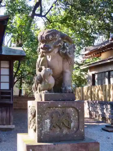 世田谷八幡宮の狛犬