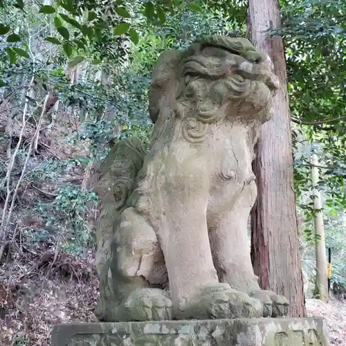 森大明神社の狛犬