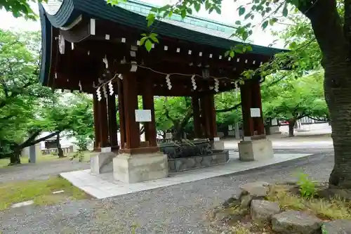 大阪護國神社の手水