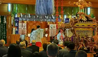 美瑛神社の神楽