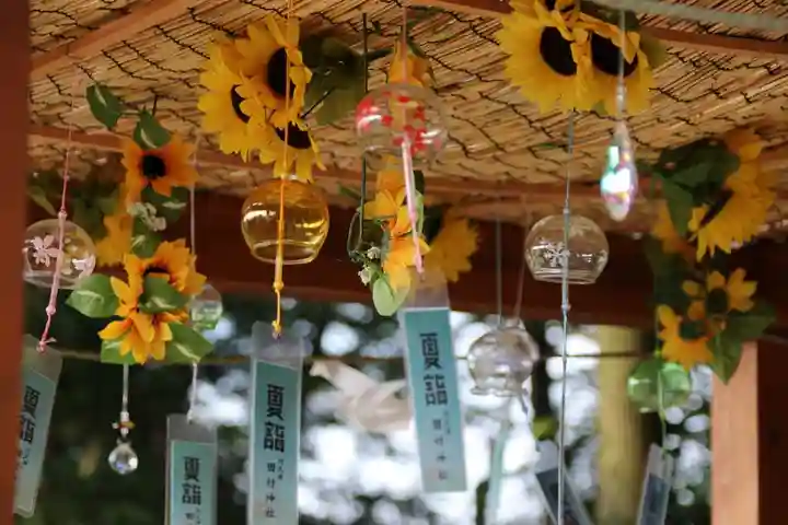 阿久津「田村神社」(郡山市阿久津町)旧社名:伊豆箱根三嶋三社の手水舎