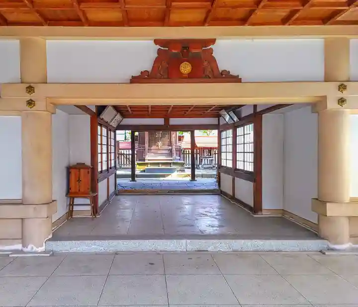 十所社(西之保)の本殿・本堂