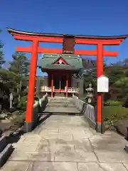 成田山福井別院九頭龍寺の鳥居