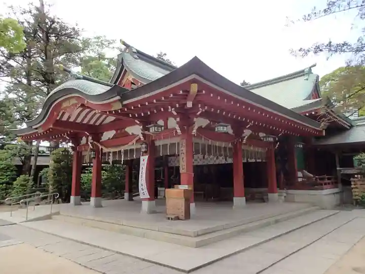 越ヶ谷久伊豆神社の本殿・本堂