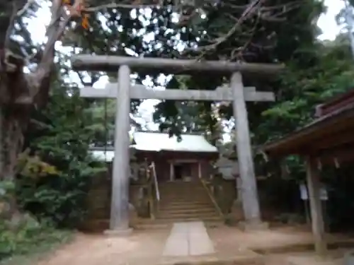 側高神社の鳥居