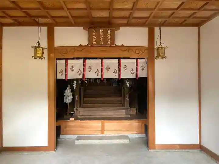 竹田神社の本殿・本堂