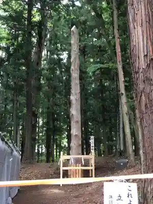 諏訪大社下社秋宮(長野県)