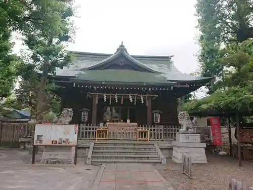 お三の宮日枝神社の本殿・本堂