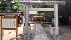 四柱神社の鳥居