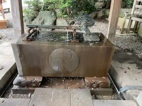 川越氷川神社の手水舎