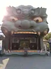 難波八阪神社の狛犬