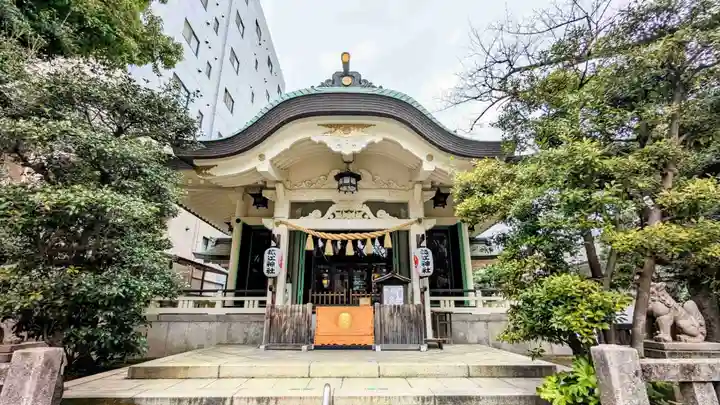 猿江神社の本殿・本堂