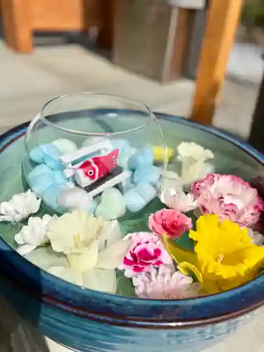 伊達神社の手水舎