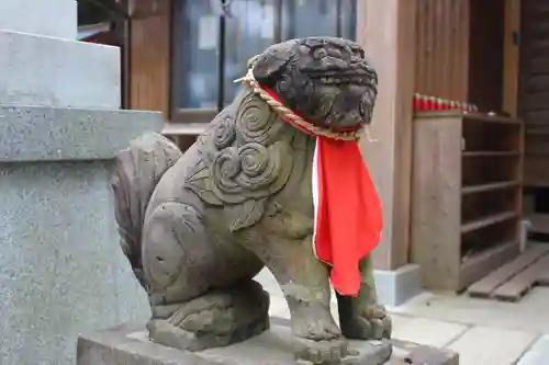 宮谷八幡神社の狛犬