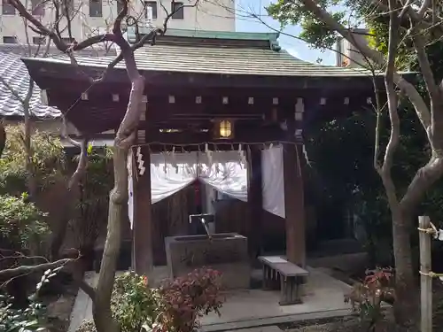 堀越神社の手水