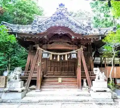 有松天満社の本殿・本堂