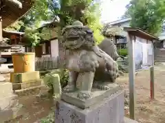 西向天神社の狛犬