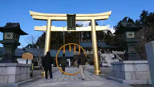 秋葉山本宮 秋葉神社 上社の鳥居