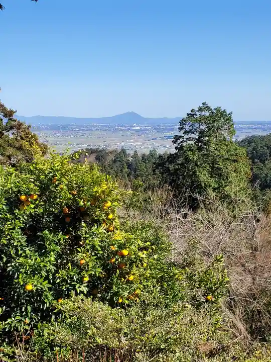 太平山神社の景色