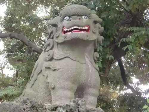 大杉天祖神社の狛犬