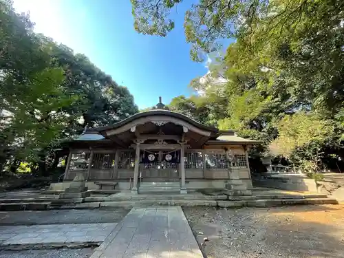 綿津見神社の本殿