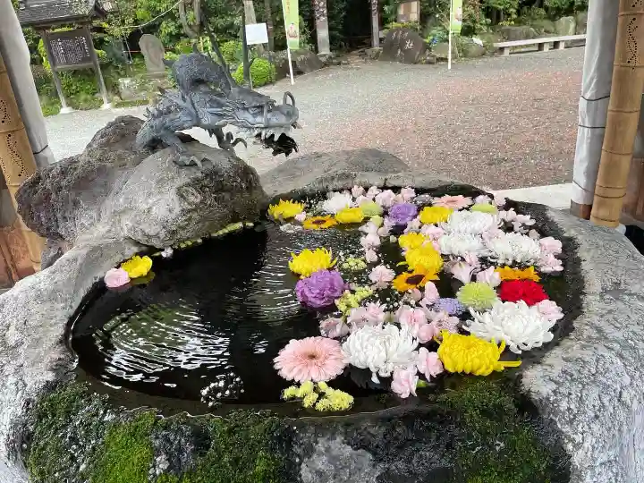 出雲大社相模分祠の手水舎