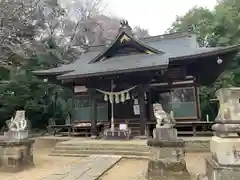 長柄神社の本殿