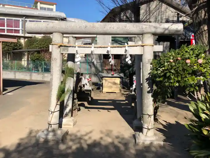 千住神社の鳥居