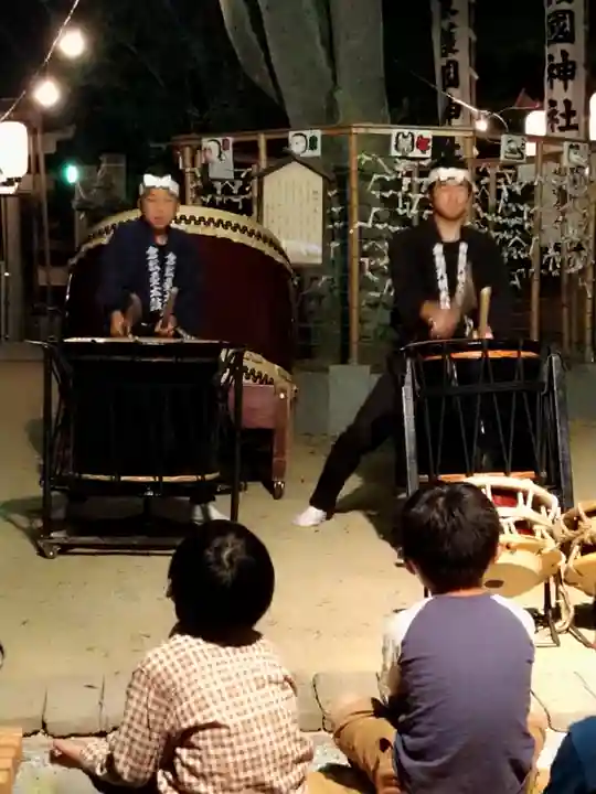 阿智神社のお祭り