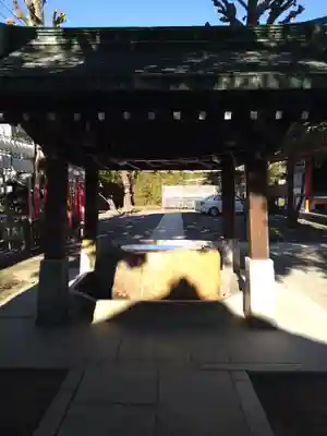 麻布氷川神社の手水舎