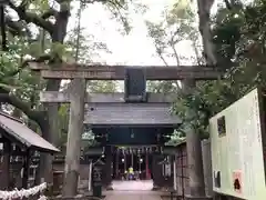 赤坂氷川神社の鳥居