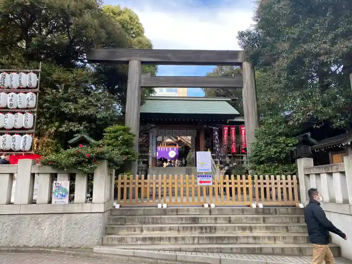 東京大神宮の鳥居