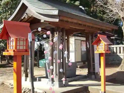 長沼八幡宮の手水舎