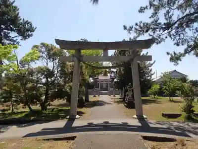 熊田神社の鳥居