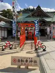 自転車神社（大山神社内）の本殿