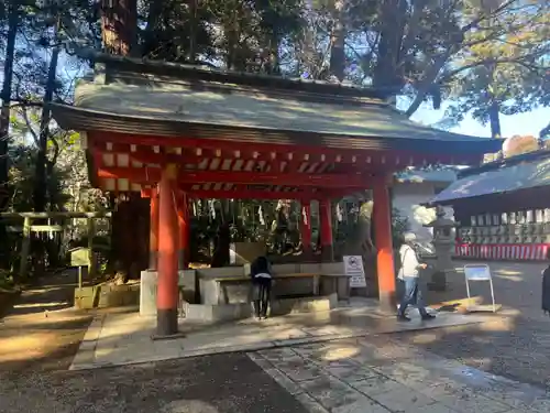 鹿島神宮の手水舎