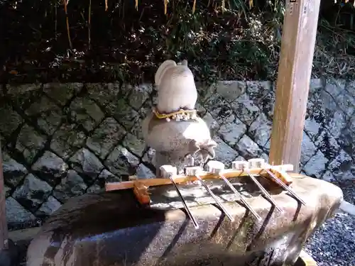 白兎神社の手水