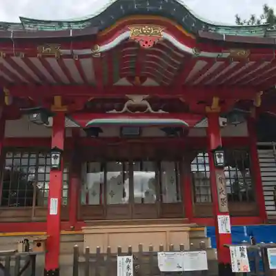 綱敷天満宮の本殿・本堂