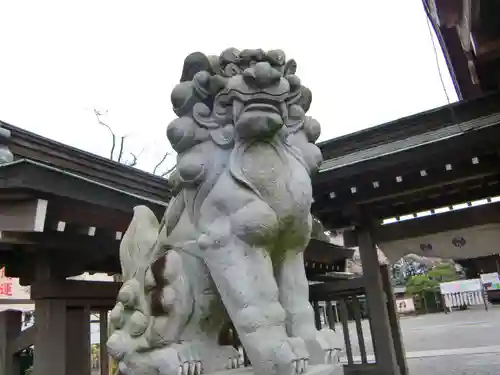 白鷺神社の狛犬