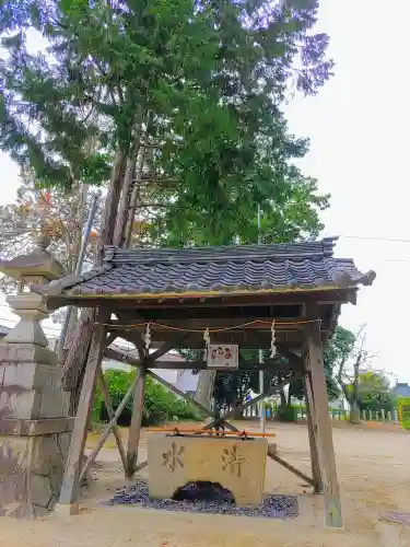 熊野社（東菱野町）の手水舎