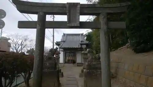 千勝神社の鳥居